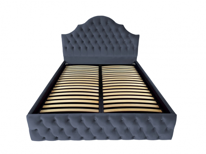 Pat tapitat Sophia cu spatiu pentru depozitare, 160x200 [2]