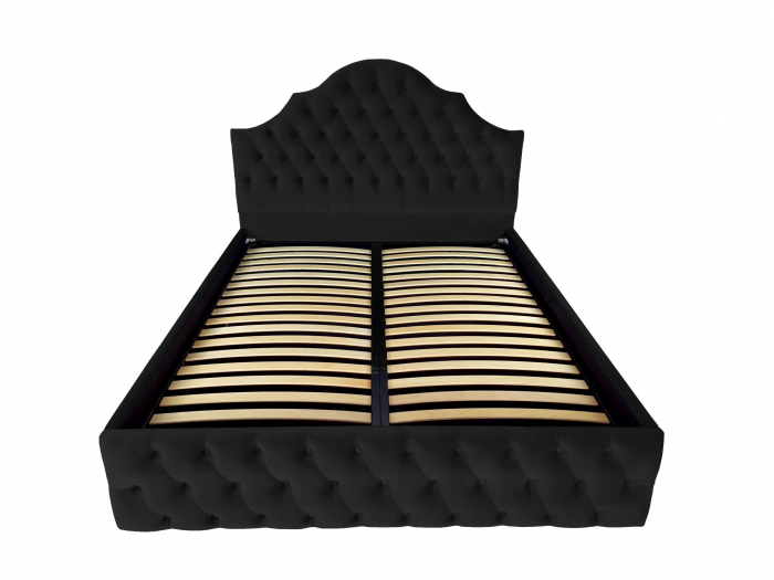 Pat tapitat Sophia cu spatiu pentru depozitare, 160x200 [2]