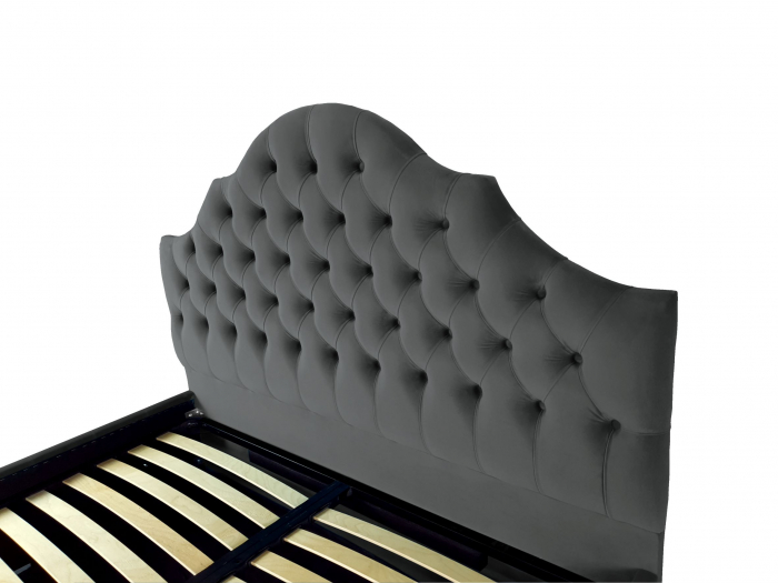 Pat tapitat Sophia cu spatiu pentru depozitare, 160x200 [3]