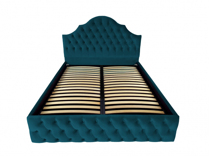 Pat tapitat Sophia cu spatiu pentru depozitare, 160x200 [2]