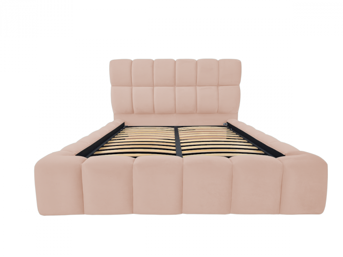 Pat tapitat Velare cu spatiu pentru depozitare, 160x200 [2]