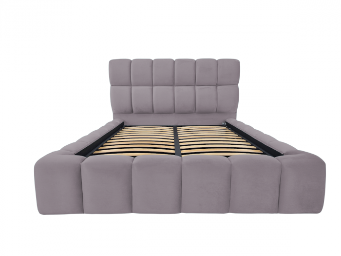 Pat tapitat Velare cu spatiu pentru depozitare, 160x200 [2]