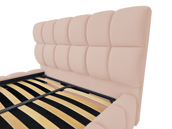 Pat tapitat Velare cu spatiu pentru depozitare, 160x200 [3]