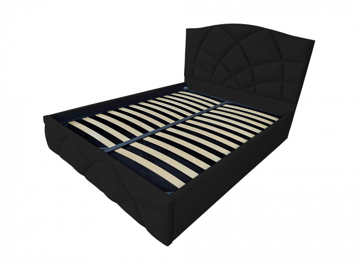 Pat tapitat Venus cu spatiu pentru depozitare, 160x200 [1]