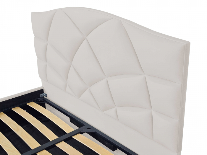 Pat tapitat Venus cu spatiu pentru depozitare, 160x200 [3]