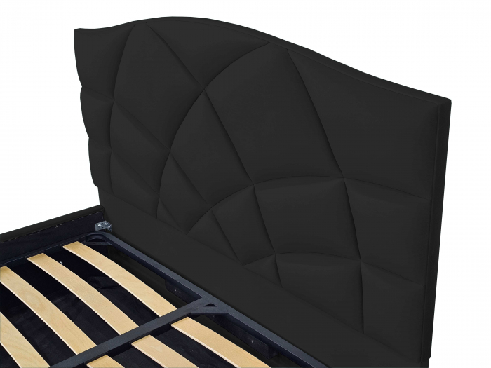 Pat tapitat Venus cu spatiu pentru depozitare, 160x200 [3]