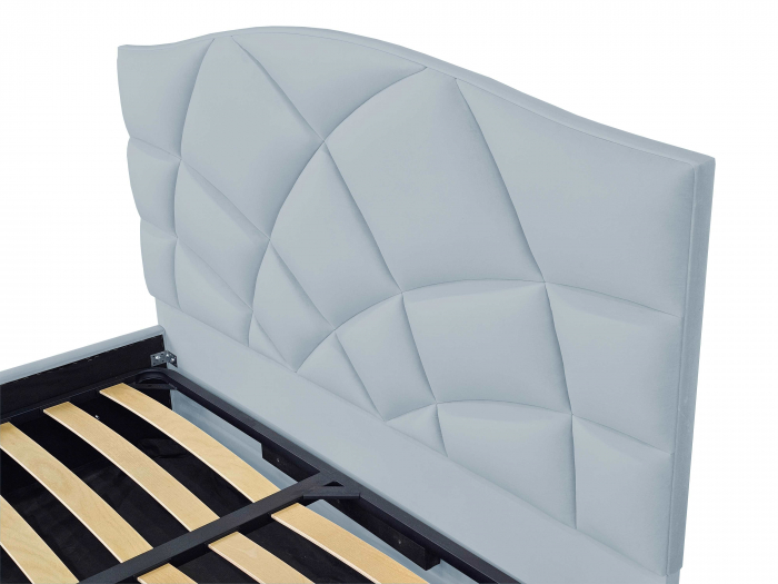 Pat tapitat Venus cu spatiu pentru depozitare, 160x200 [3]