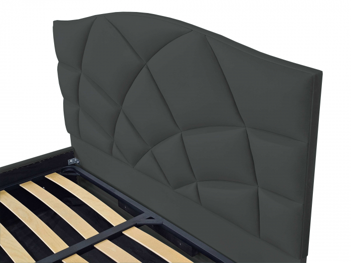 Pat tapitat Venus cu spatiu pentru depozitare, 160x200 [3]