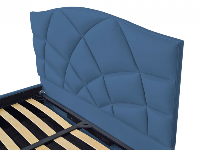 Pat tapitat Venus cu spatiu pentru depozitare, 160x200 [3]