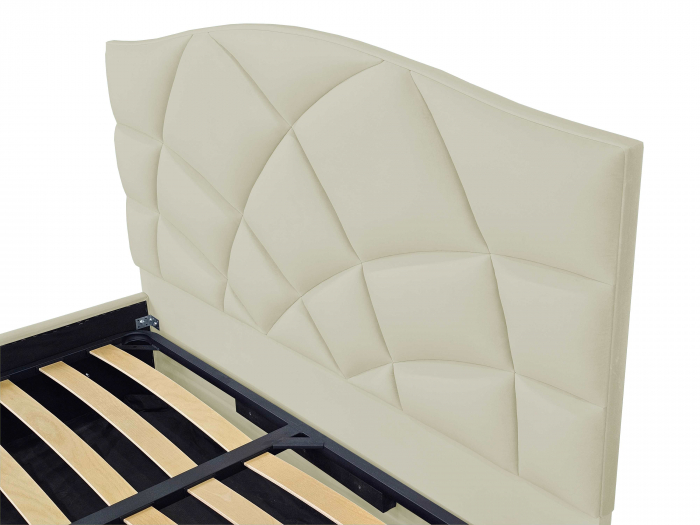 Pat tapitat Venus cu spatiu pentru depozitare, 160x200 [3]