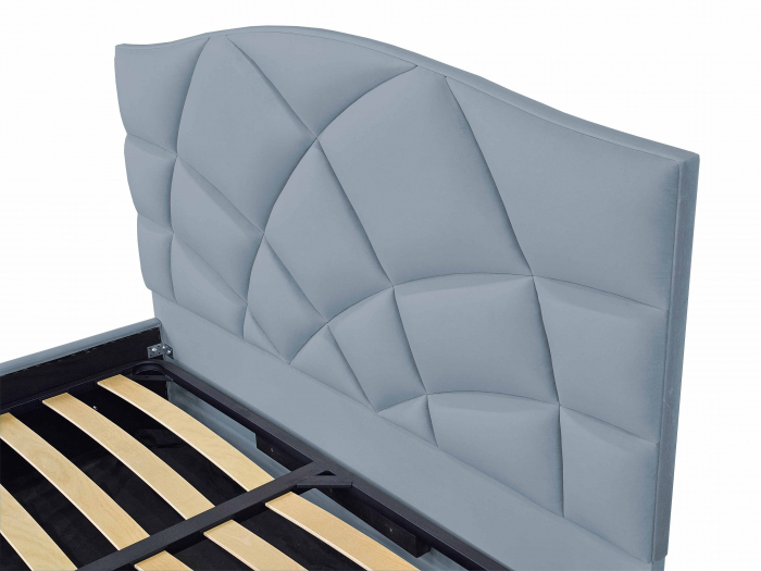 Pat tapitat Venus cu spatiu pentru depozitare, 160x200 [3]