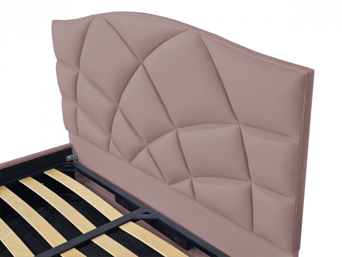 Pat tapitat Venus cu spatiu pentru depozitare, 160x200 [3]