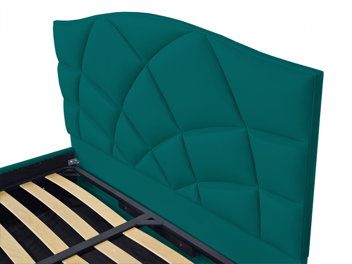 Pat tapitat Venus cu spatiu pentru depozitare, 160x200 [3]