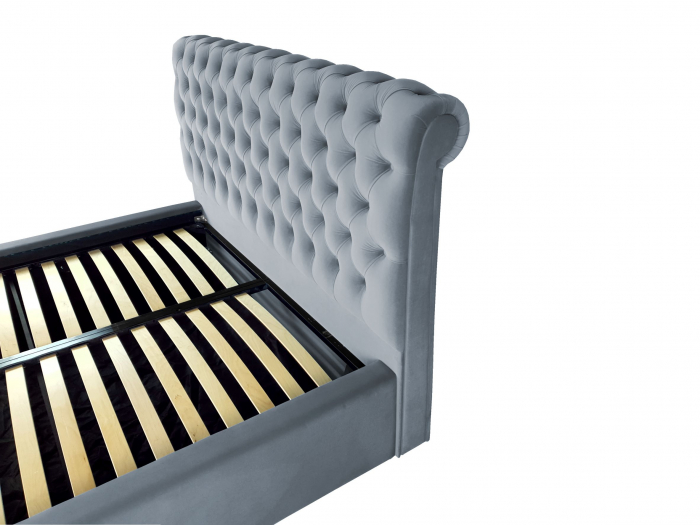 Pat tapitat Verona cu spatiu pentru depozitare, 160x200 [3]