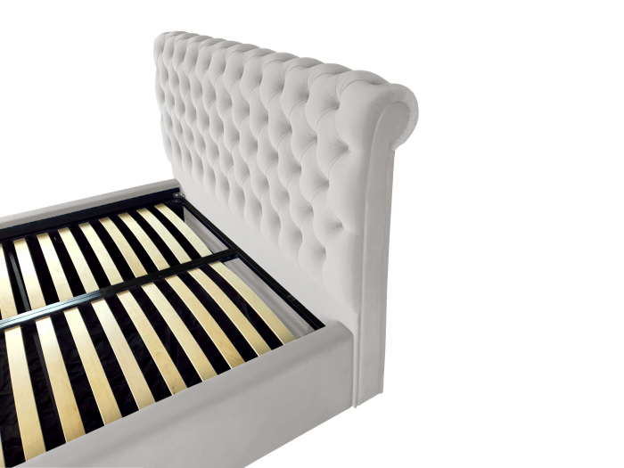 Pat tapitat Verona cu spatiu pentru depozitare, 160x200 [3]