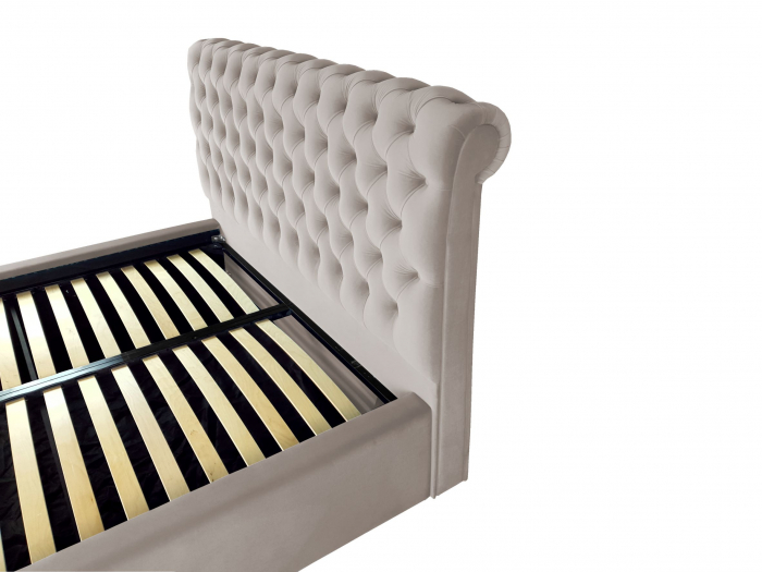 Pat tapitat Verona cu spatiu pentru depozitare, 160x200 [3]