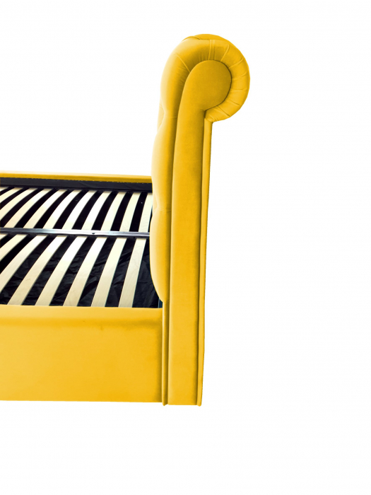 Pat tapitat Verona cu spatiu pentru depozitare, 160x200 [4]