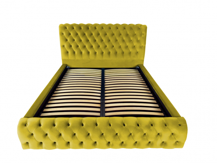 Pat tapitat Verona cu spatiu pentru depozitare, 160x200 [2]