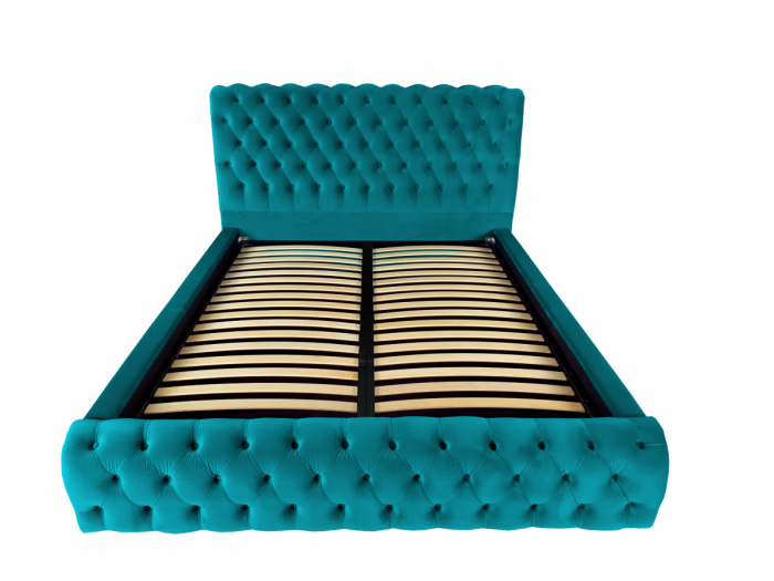 Pat tapitat Verona cu spatiu pentru depozitare, 160x200 [2]