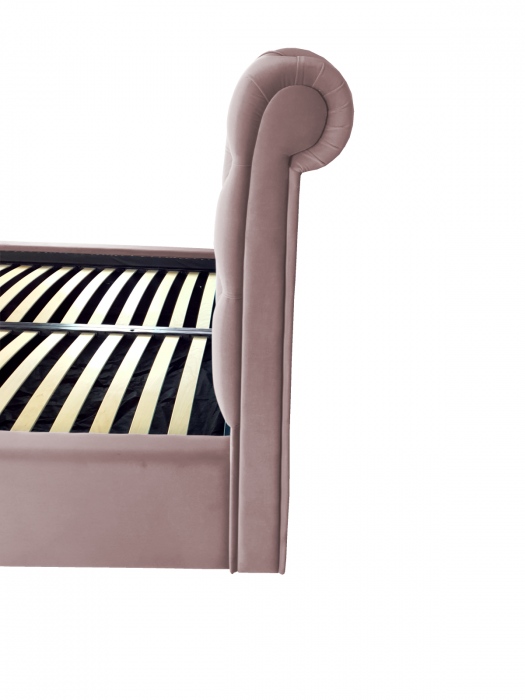 Pat tapitat Verona cu spatiu pentru depozitare, 160x200 [4]