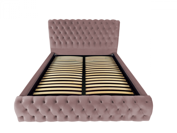 Pat tapitat Verona cu spatiu pentru depozitare, 160x200 [2]