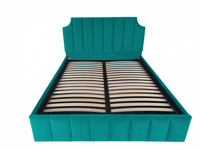 Pat tapitat Viena cu spatiu pentru depozitare, 160x200 [2]