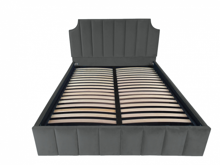 Pat tapitat Viena cu spatiu pentru depozitare, 160x200 [2]