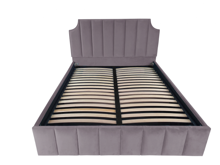 Pat tapitat Viena cu spatiu pentru depozitare, 160x200 [2]