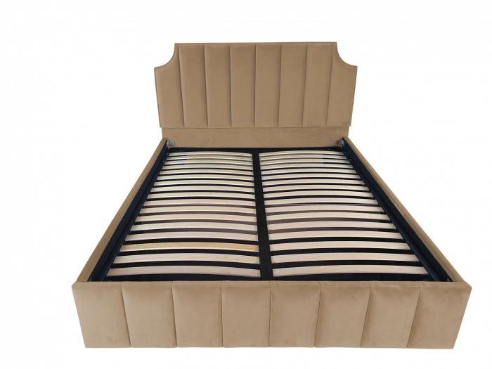 Pat tapitat Viena cu spatiu pentru depozitare, 160x200 [2]