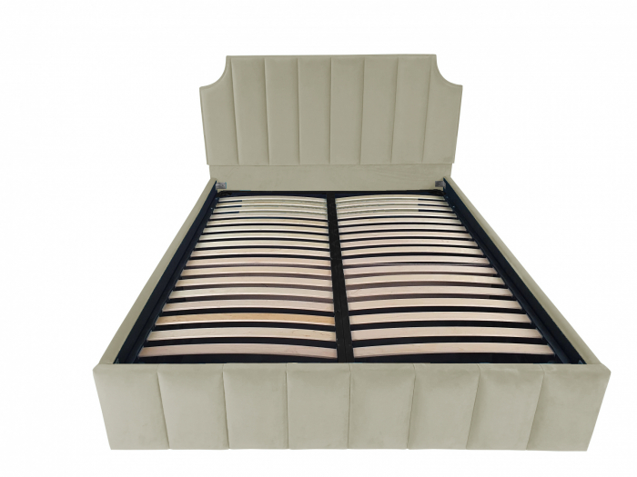 Pat tapitat Viena cu spatiu pentru depozitare, 160x200 [2]