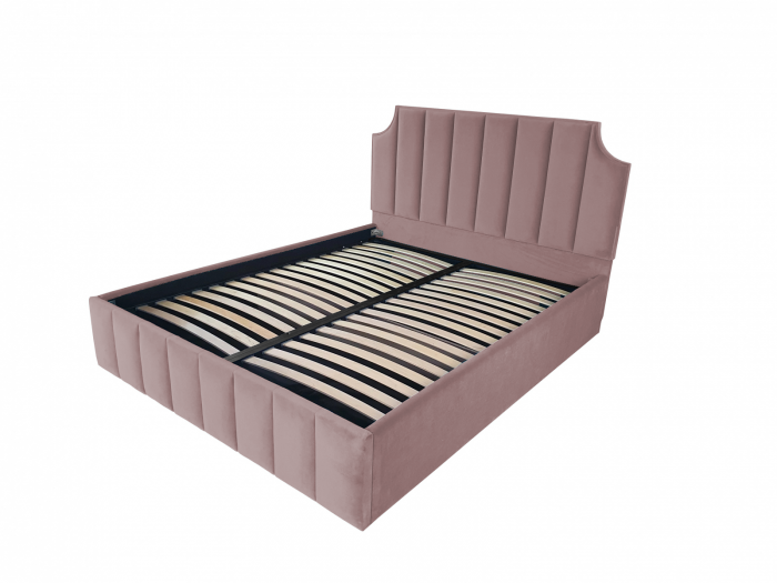 Pat tapitat Viena cu spatiu pentru depozitare, 160x200 [1]