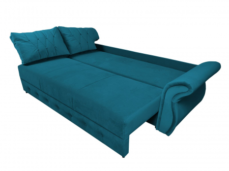 Canapea extensibila Mira,240x92x90cm,turcoaz [2]