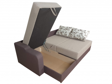 Coltar extensibil Daria,220x140x90cm,bej cu maro [4]