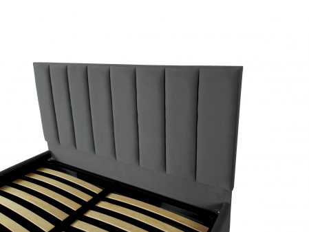 Pat tapitat Atena cu spatiu pentru depozitare, 160x200 [2]