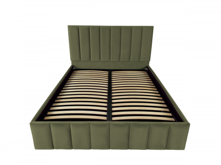 Pat tapitat Atena cu spatiu pentru depozitare, 160x200 [1]