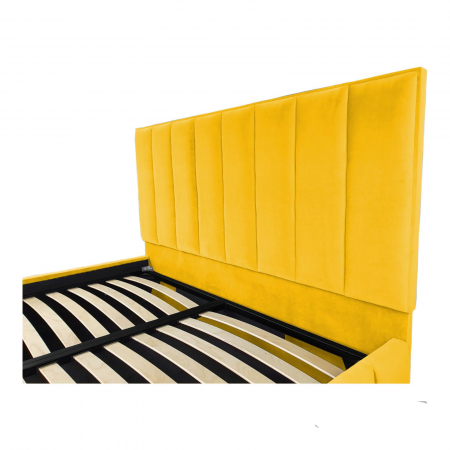 Pat tapitat Atena Select cu spatiu pentru depozitare, 160x200 [2]