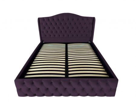 Pat tapitat Betty cu spatiu pentru depozitare, 160x200 [1]