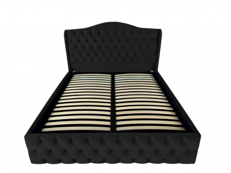 Pat tapitat Betty cu spatiu pentru depozitare, 160x200 [1]