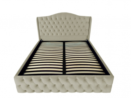 Pat tapitat Betty cu spatiu pentru depozitare, 160x200 [1]