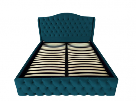 Pat tapitat Betty cu spatiu pentru depozitare, 160x200 [1]