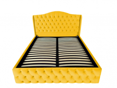 Pat tapitat Betty cu spatiu pentru depozitare, 160x200 [1]