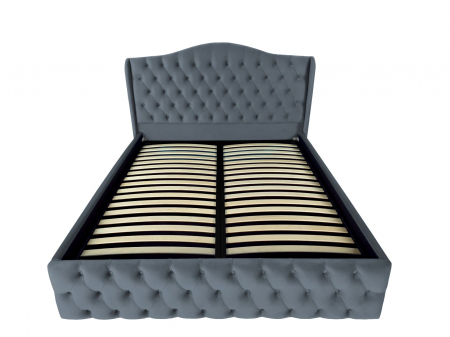 Pat tapitat Betty cu spatiu pentru depozitare, 160x200 [1]