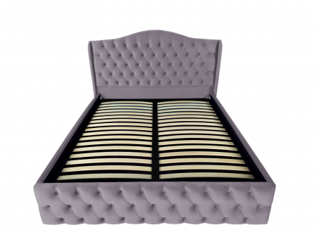 Pat tapitat Betty cu spatiu pentru depozitare, 160x200 [1]