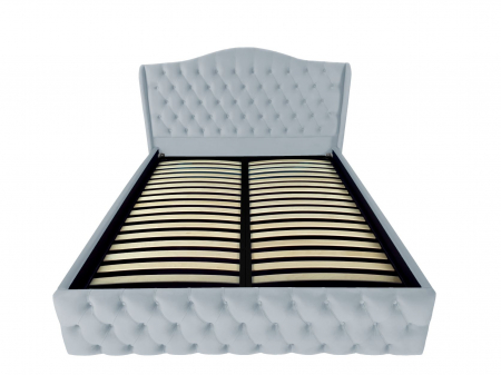 Pat tapitat Betty cu spatiu pentru depozitare, 160x200 [1]