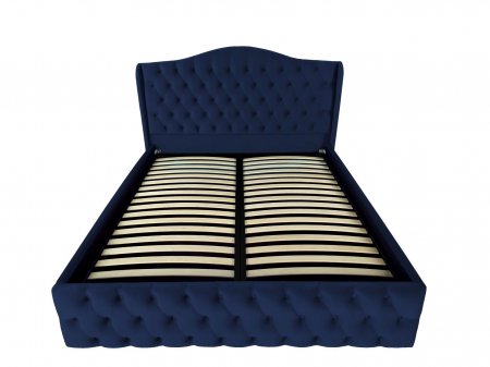 Pat tapitat Betty cu spatiu pentru depozitare, 160x200 [1]