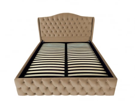 Pat tapitat Betty cu spatiu pentru depozitare, 160x200 [1]