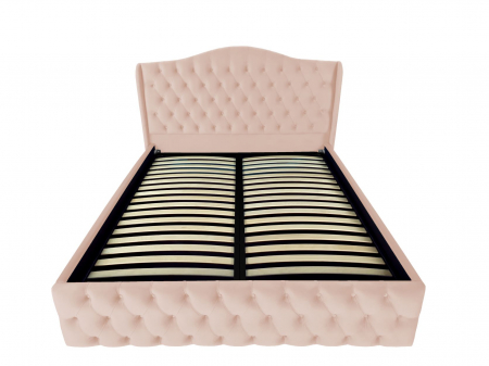 Pat tapitat Betty cu spatiu pentru depozitare, 160x200 [1]