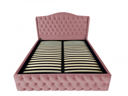 Pat tapitat Betty cu spatiu pentru depozitare, 160x200 [1]