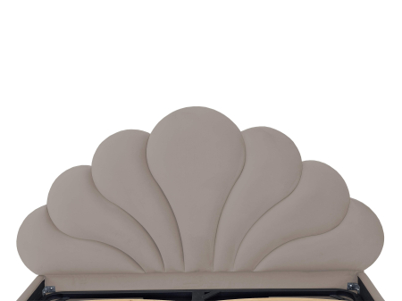 Pat tapitat Coralia cu spatiu pentru depozitare, 160x200 [2]