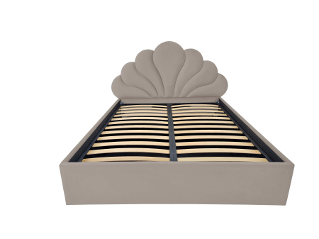 Pat tapitat Coralia cu spatiu pentru depozitare, 160x200 [1]